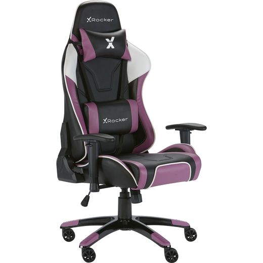 X Rocker Agility eSports PC Gaming Chair - White